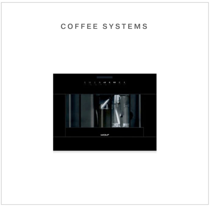 Sub-Zero & Wolf Coffee System